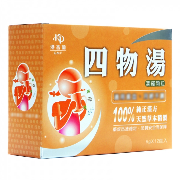 四物湯即溶熱飲6g*12入久代貿易有限公司